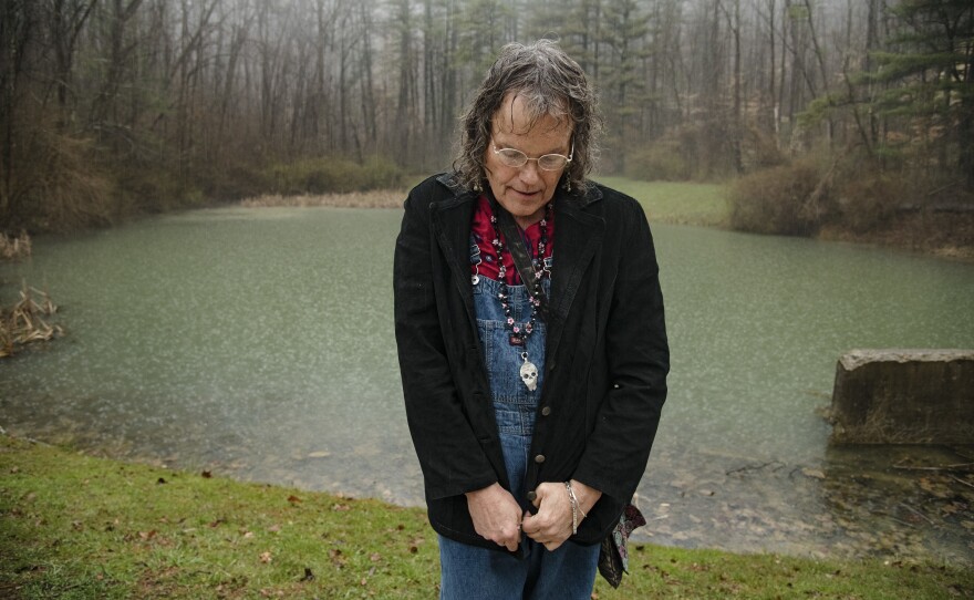 "I remember going over to the other side of the street, sitting on the bridge overlooking the brook that fed the lake, and just wondering what I am. Am I an alien?" Cricket says. "I was about 5."