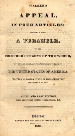 Appeal to the Coloured Citizens of the World