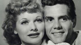 Lucille Ball and Desi Arnaz.