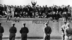 This documentary looks deep inside the revolution that swept across Europe two decades ago — with the November 1989 opening of the Berlin Wall — to understand how this remarkable event helped end the Cold War without a shot being fired. Pictured: Berlin, November 10, 1989.