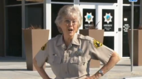 The annual address opened with a video featuring Jacob dressed in sheriff's garb touting the new sheriff's station in Rancho San Diego. The short video highlights the county's 2013 accomplishments, including new Lemon Grove and Lincoln Acres libraries, a new underground parking garage near the County Administration building and the new county Registrar of Voters building.