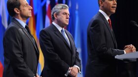 President Obama announces new intelligence on a previously undisclosed nuclear facility in Iran. He is joined by French President Nicolas Sarkozy (left) and British Prime Minister Gordon Brown at Friday's news briefing in Pittsburgh during the G-20 summit.