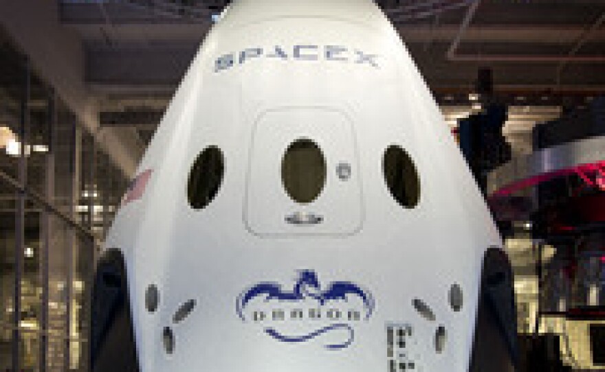 SpaceX's new crew capsule was unveiled yesterday.