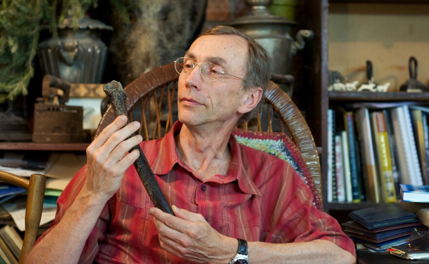 Researcher Svante Pääbo, was able to extract a complete genome from this ancient human leg bone.