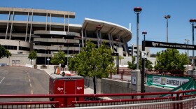 The SDCCU Stadium in Mission Valley is shown on May 15, 2018. 