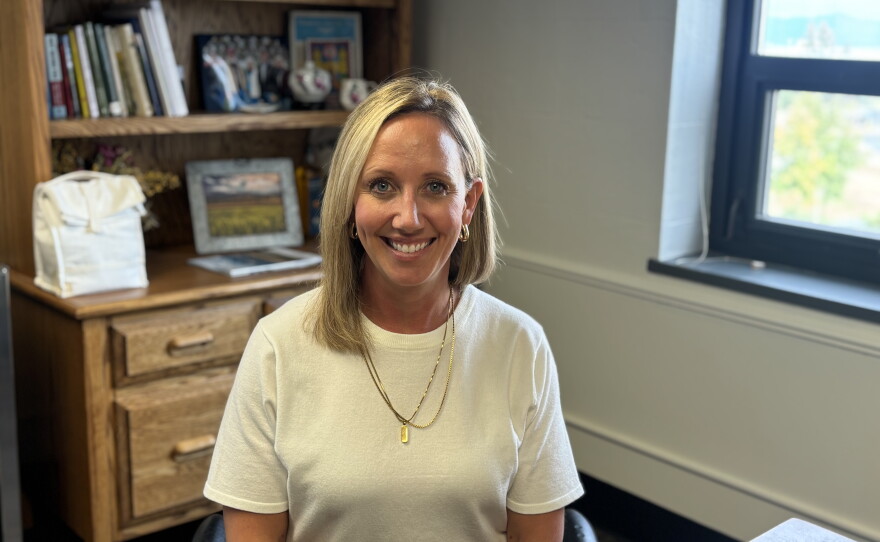 Montana Department of Agriculture Director Jillien Streit, at the state capitol in Helena, says there are still opportunities for farmers amid all the trade uncertainty