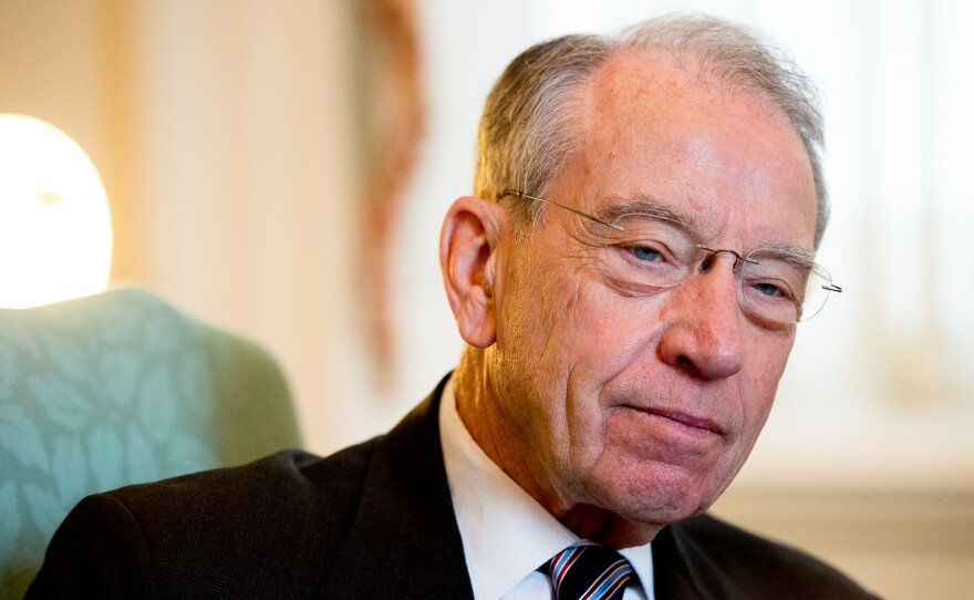 Sen. Chuck Grassley, R-Iowa, says nonprofit hospitals could be breaking the law by suing patients and docking their pay.