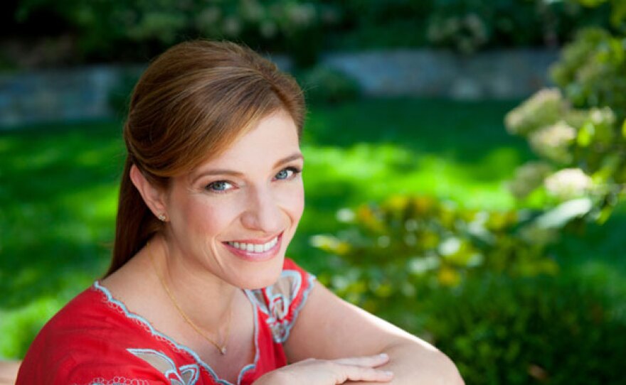 Pati Jinich outdoors.