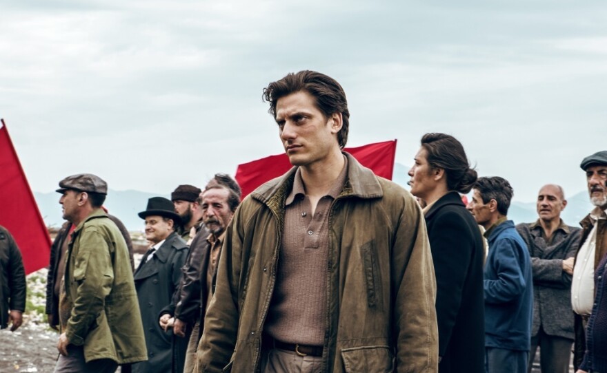 Luca Marinelli stars as the title character in "Martin Eden," a new adaptation of Jack London's 1909 semi-autobiographical novel.