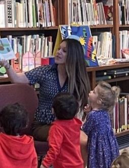 Books and Art: Storytime in the Library