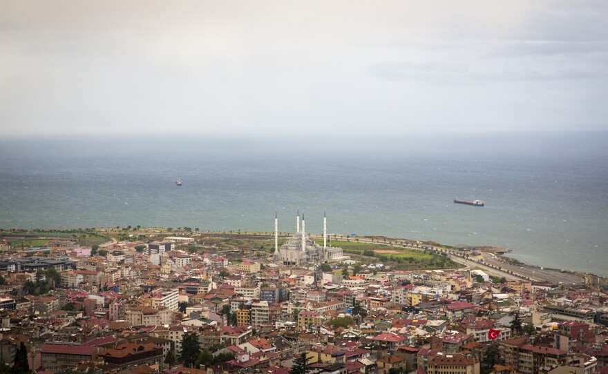 The Turkish city of Trabzon on the Black Sea coast hosts approximately 8000 Afghan refugees.
