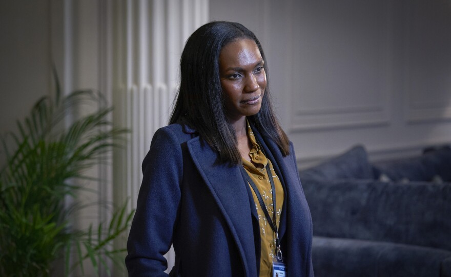 Yvonne (Isaura Barbé-Brown), GUILT on MASTERPIECE, Season 3.