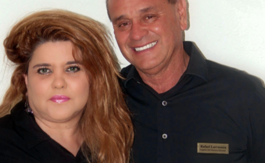 Rafael and Monica Larraenza are pictured in this undated photo.