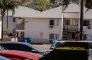The Woodglen Apartments in Lakeside where a teenage girl was stabbed allegedly by a 16-year-old boy in what the San Diego District Attorney is calling a hate crime, April 22, 2022.