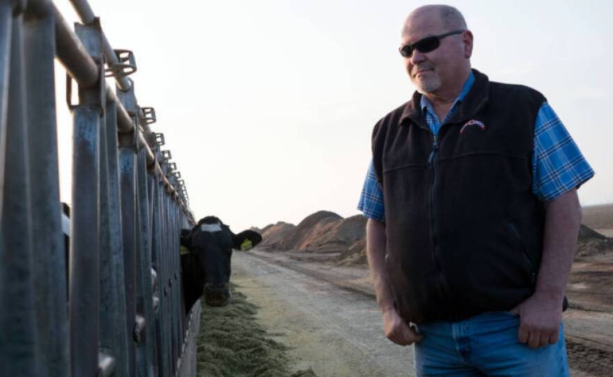 Diary farmer Tom Barcellos says he thinks Trump's business-friendly side will help keep California's economy strong.