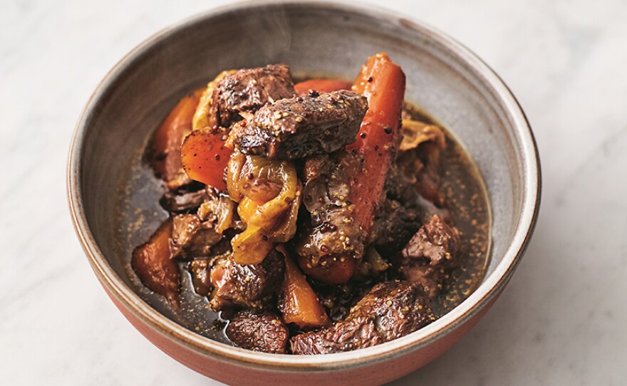 Mustardy Beef