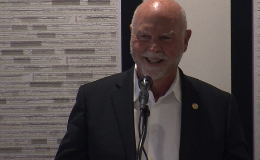 J. Craig Venter announces his new venture, Health Nucleus, Oct. 13, 2015.