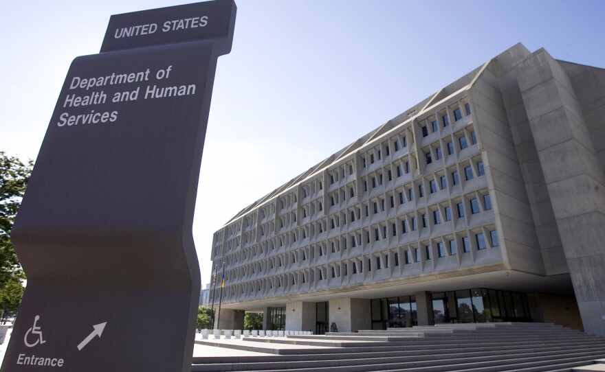 How much flexibility does the Department of Health and Human Services have to move funding around within its budget?