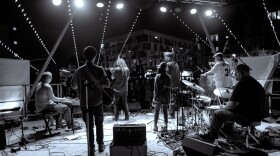 The Sure Fire Soul Ensemble on stage at the Quartyard in downtown San Diego in 2018.