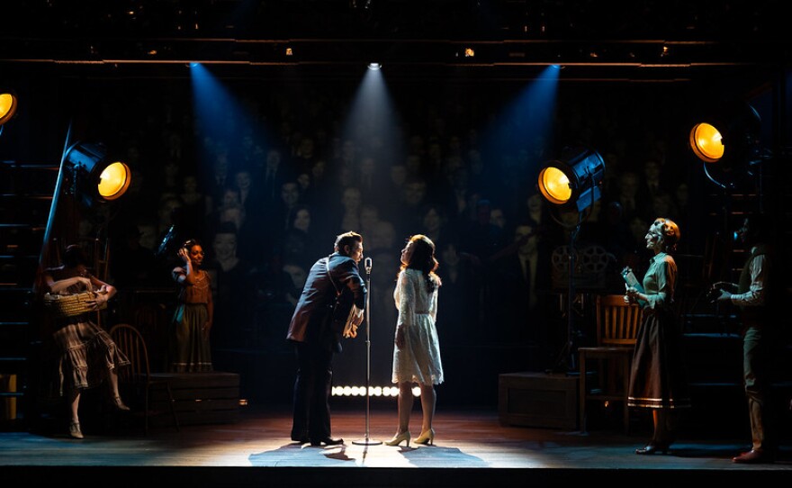 The cast of "The Ballad of Johnny and June" are shown at the La Jolla Playhouse. The musical is on stage through July 7, 2024.