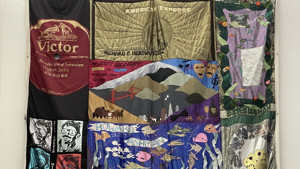 National AIDS Memorial quilt panels on display in Oceanside - Vimarsana News