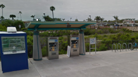 A train station at Poinsettia Lane in Carlsbad, April 3, 2018.