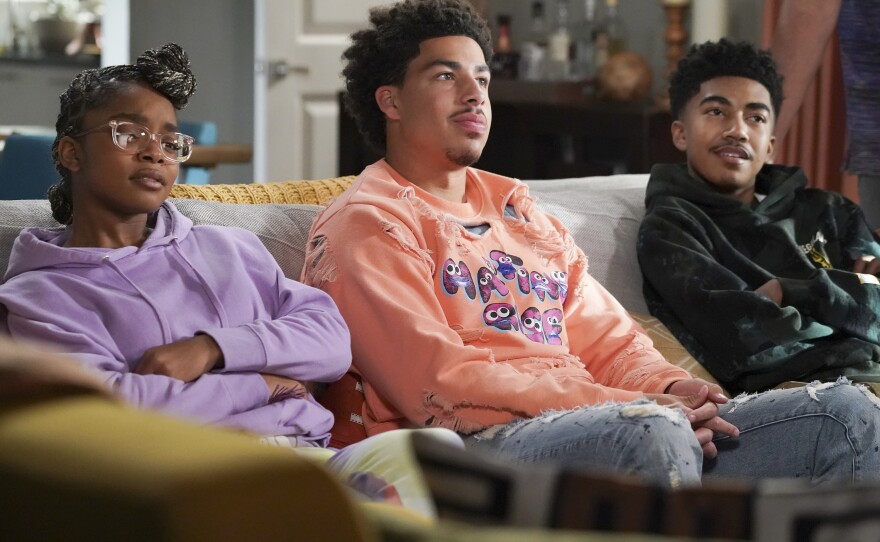 Marsai Martin, Marcus Scribner and Miles Brown appear in the series finale of <em>Black-ish.</em>
