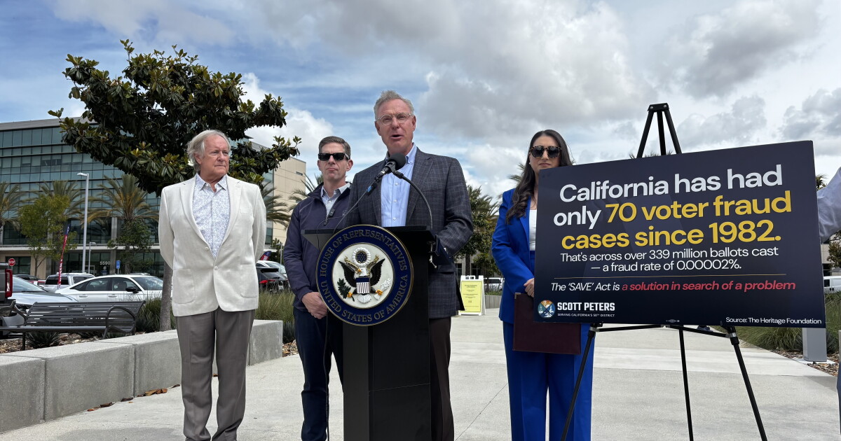 Democrats in Congress warn SAVE Act would make voting harder for millions
