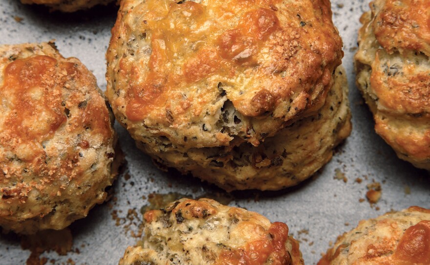 Seaweed scones