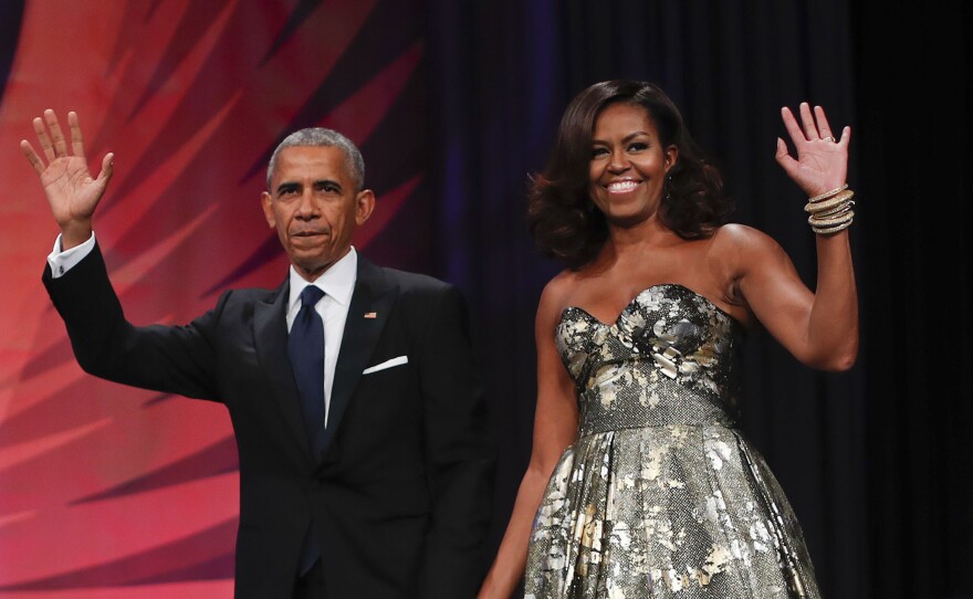 Some of the proceeds from the Obamas' two upcoming books will be donated to charity, both by the publisher and the authors.