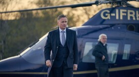 Robert Carlyle as Prime Minister Robert Sutherland in the six-part series, COBRA. 