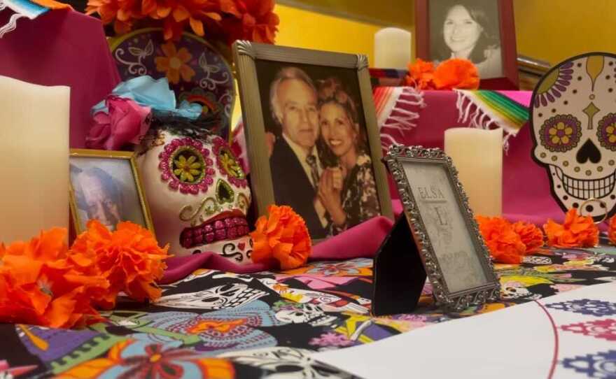 A Día de los Muertos altar at the Chula Vista Public Library is shown in this undated photo. 