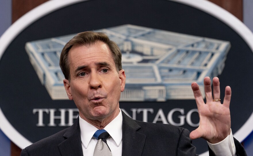 "The secretary's not approving or calling for additional accountability measures," Pentagon spokesman John Kirby told reporters at a briefing at the Pentagon in Washington on Monday.