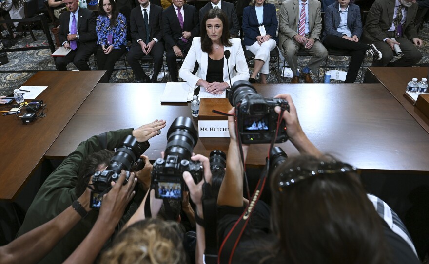 Cassidy Hutchinson, a former aide to Trump White House Chief of Staff Mark Meadows, testified during the sixth hearing by the House committee investigating the Jan. 6 attack.