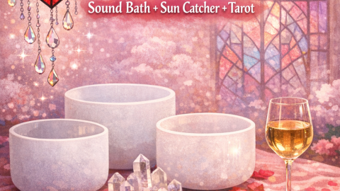 Sound Bath + Art + Tarot