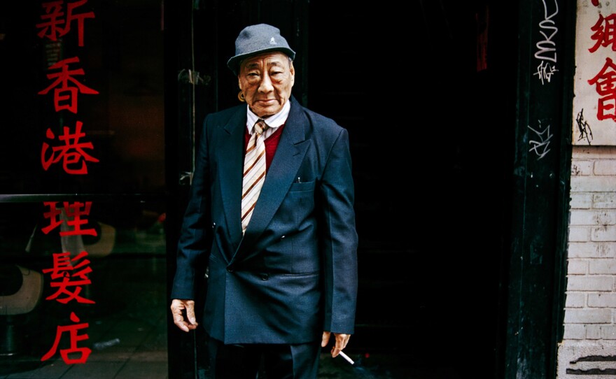 Mr. Li, Doyers Street, Lunar New Years 2012. Chinatown, New York.