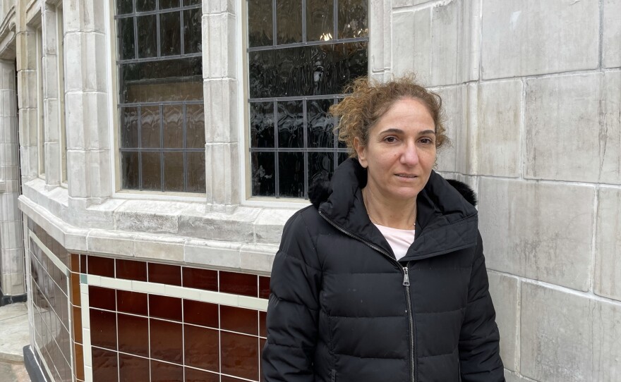 Polly Robertson, originally from Israel, has been coming to the Carlton for decades. When developers illegally knocked it down to build luxury apartments, Robertson mounted a legal campaign that resulted in a judge ordering the pub be rebuilt brick for brick. The result: a century-old pub that looks brand new.