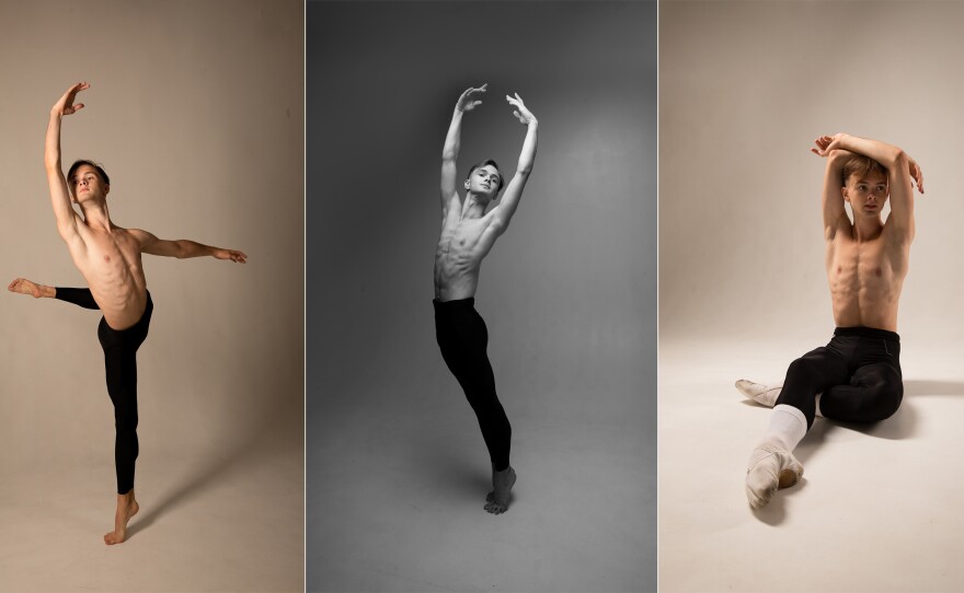 Martin Korol is one of more than 60 young dancers who are finding safe haven at dance schools around the world.