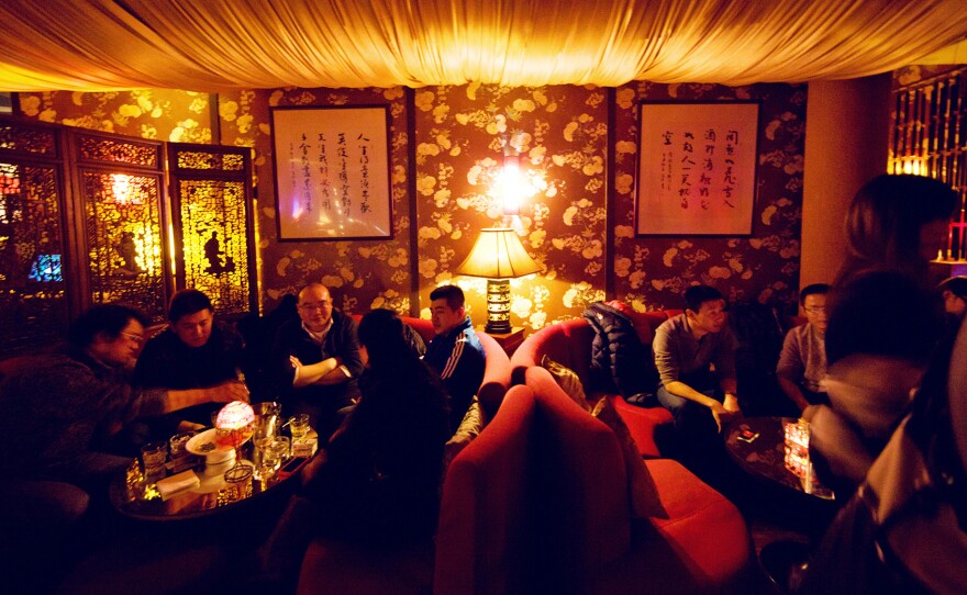 A lounge inside the JZ Club, which also has its own music school and riverfront festival.