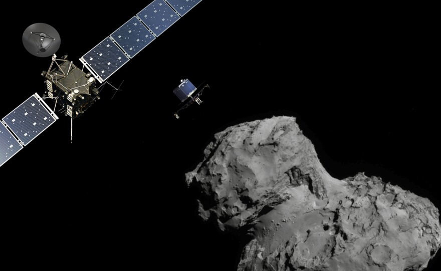 Europe's Rosetta spacecraft is about to send a lander to comet 67P/Churyumov-Gerasimenko.