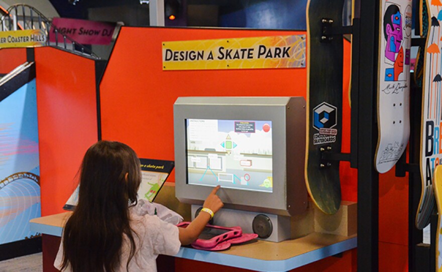Design a Skate Park exhibit
