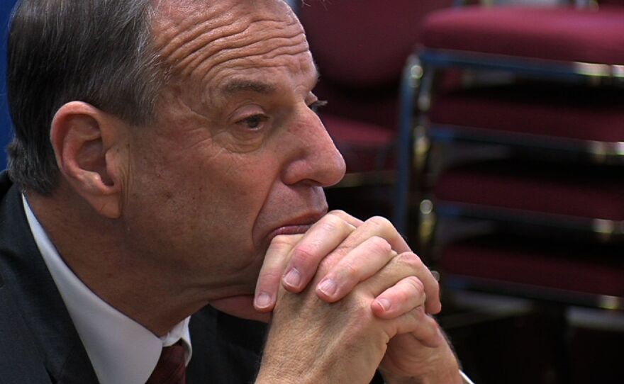 Mayor Bob Filner meeting with City Officials to discuss school safety.