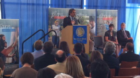 New UC San Diego Chancellor Pradeep Khosla is introduced to the public for the first time.