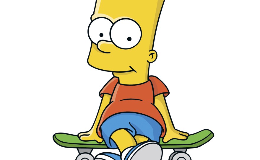 Nancy Cartwright voices the mischievous 10-year-old son, Bart, in the animated TV show, <em>The Simpsons</em>. "I don't know of any other character that has more catch-phrases than Bart," she says.