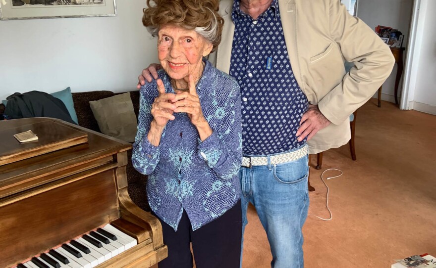 "She decided she was an artist, a musician, not a housewife, so she married the piano," says Fabrice Maze, her 71-year-old son.