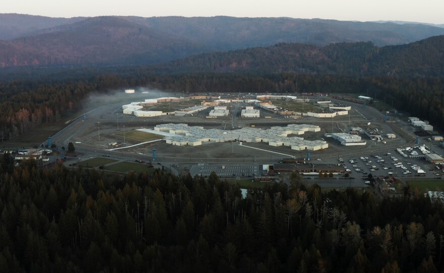 The Pelican Bay State Prison Security Housing was opened in 1989 to hold over 1,000 people in solitary confinement. It is located amidst the redwood forests on the remote Northern California coast near the Oregon border.