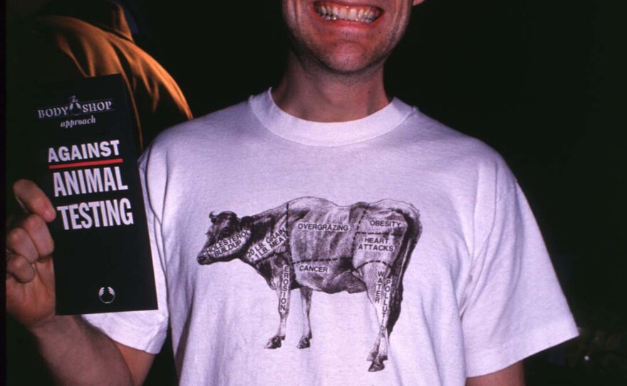 Moby at an event in New York City in 1994.