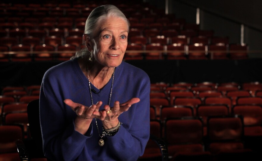 Noted actress Vanessa Redgrave is interviewed in "Last Will. & Testament."