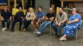 The Everyday Edisons meet with the product development team and learn about the development process for each of their ideas. 