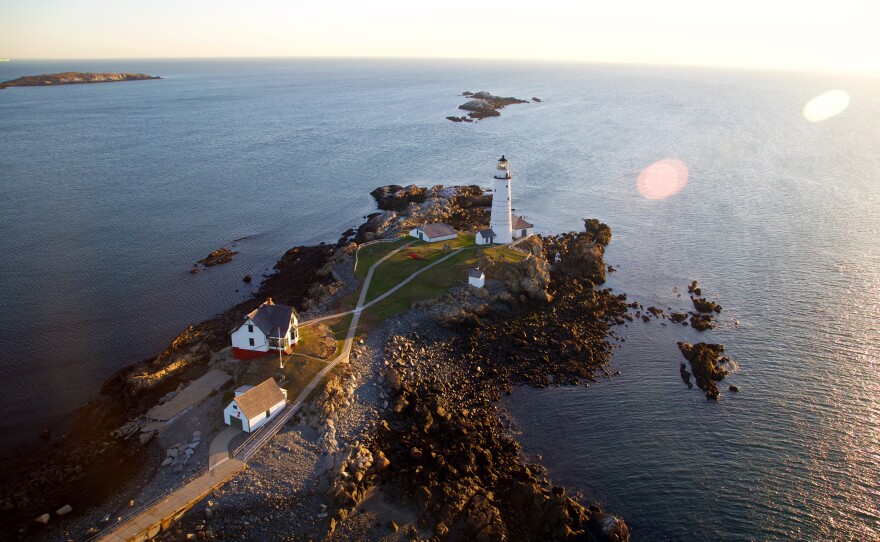 Boston Harbor's islands are threatened by climate change